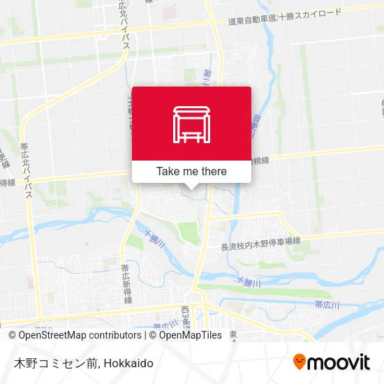 木野コミセン前 map