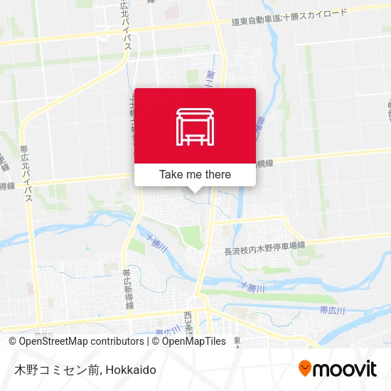 木野コミセン前 map