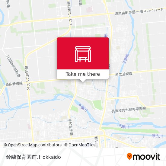 鈴蘭保育園前 map