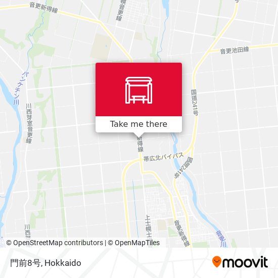 門前8号 map