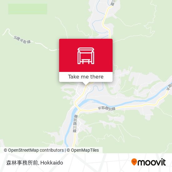 森林事務所前 map