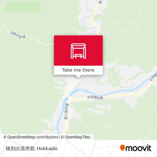 穂別出張所前 map
