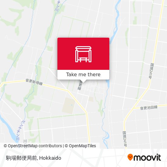 駒場郵便局前 map