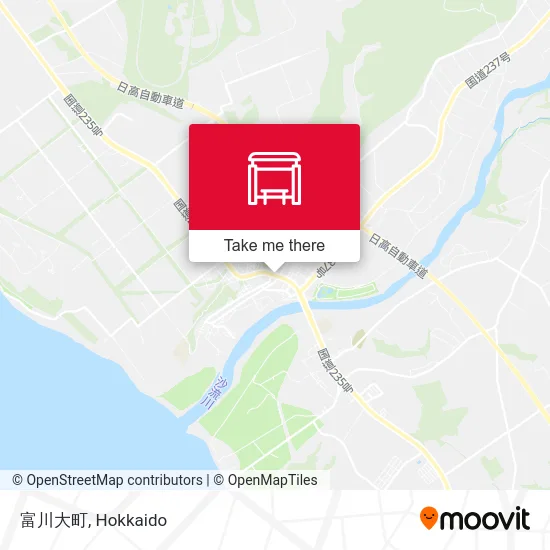 富川大町 map