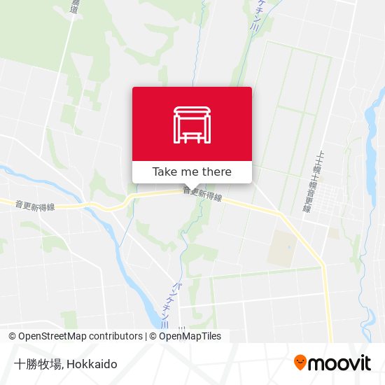 十勝牧場 map