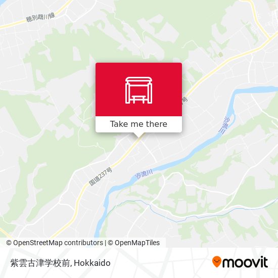 紫雲古津学校前 map