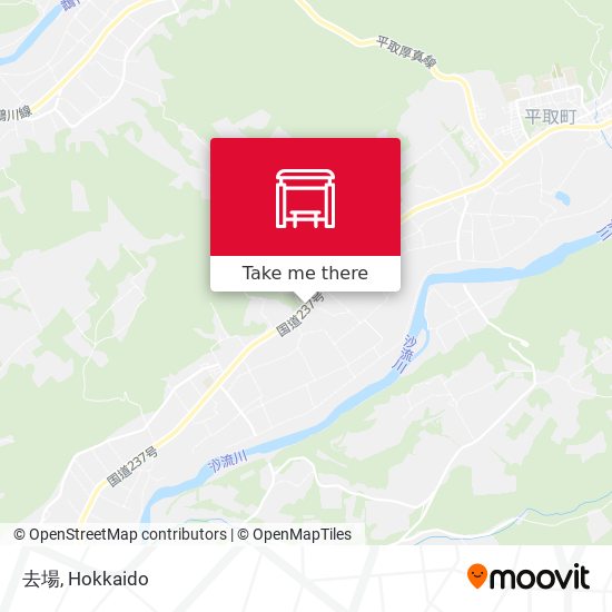 去場 map