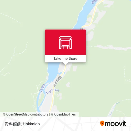 資料館前 map