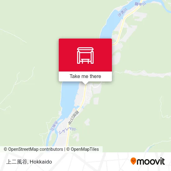 上二風谷 map