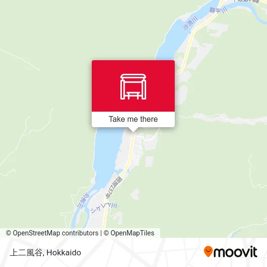 上二風谷 map
