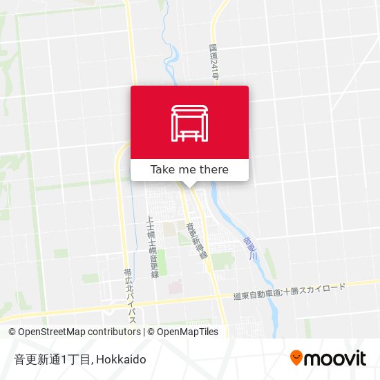 音更新通1丁目 map