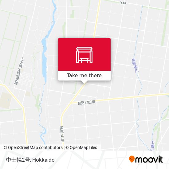 中士幌2号 map