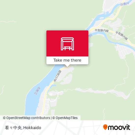 看々中央 map