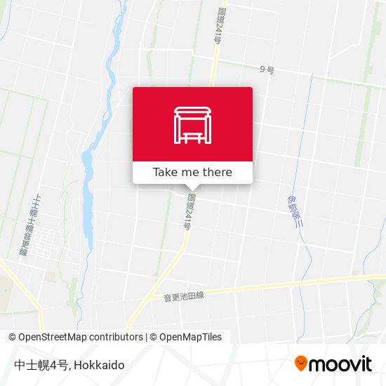 中士幌4号 map