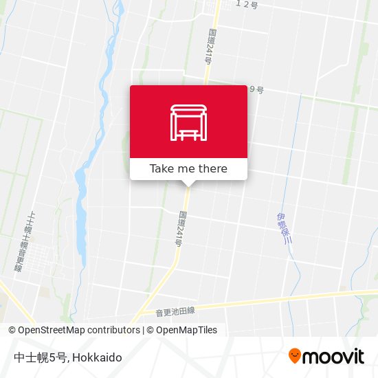 中士幌5号 map