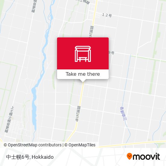 中士幌6号 map