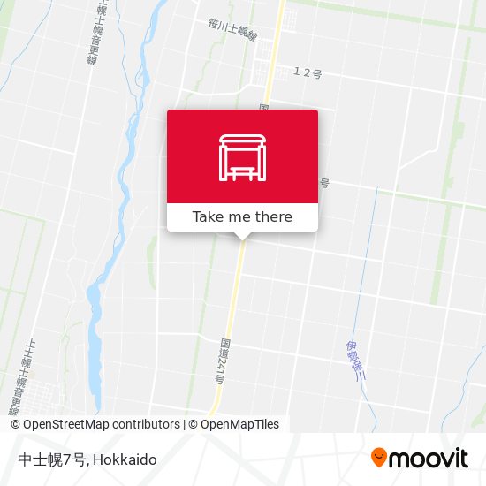 中士幌7号 map