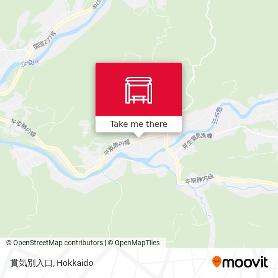 貫気別入口 map