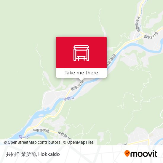 共同作業所前 map