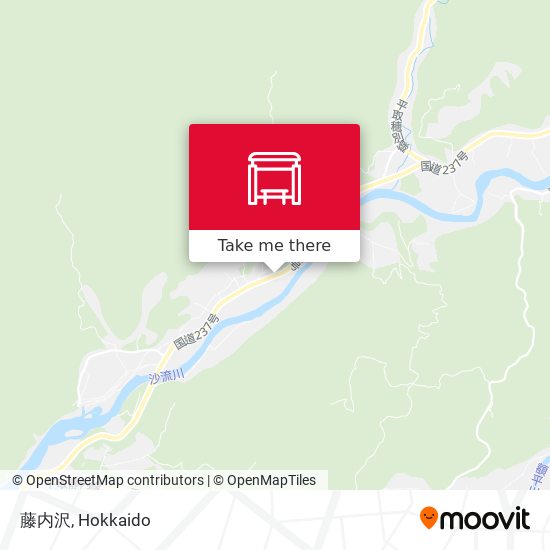 藤内沢 map