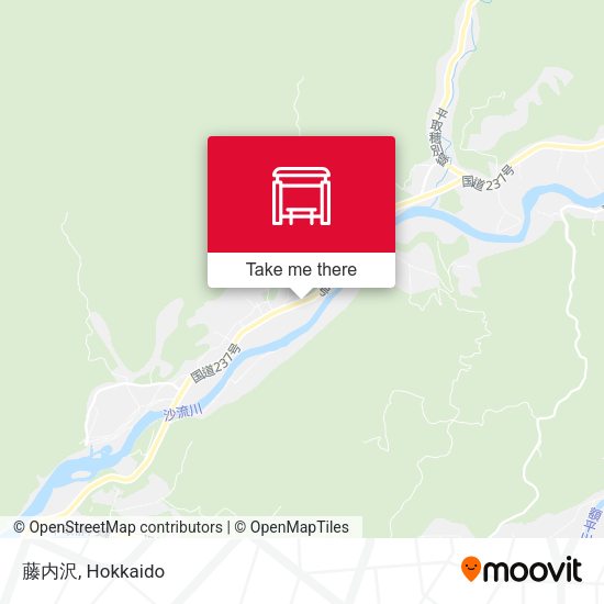 藤内沢 map