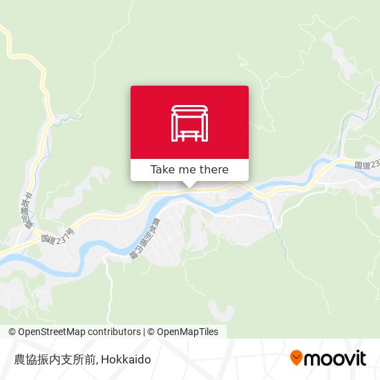 農協振内支所前 map