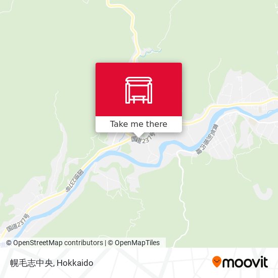 幌毛志中央 map