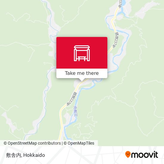 敷舎内 map