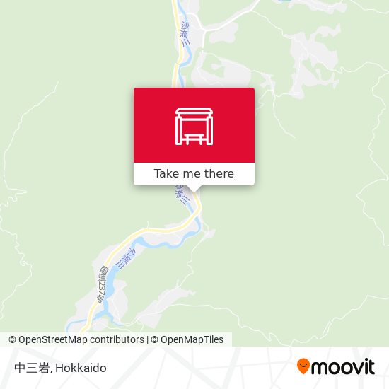 中三岩 map