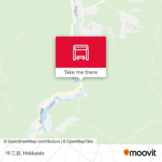 中三岩 map