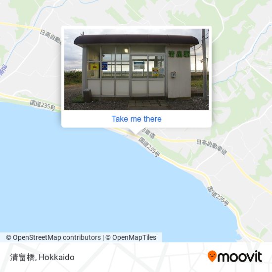 清畠橋 map