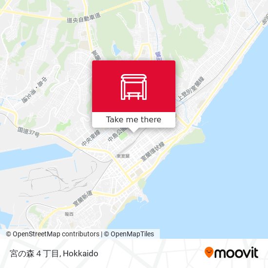 宮の森４丁目 map