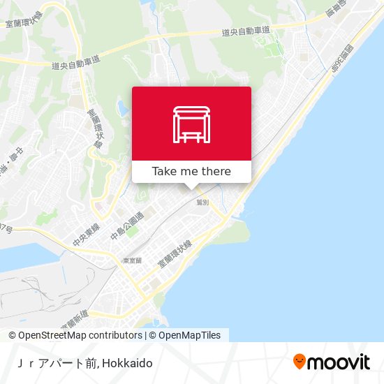 Ｊｒアパート前 map