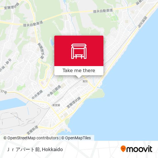 Ｊｒアパート前 map