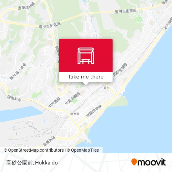 高砂公園前 map
