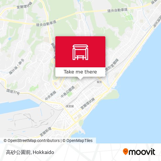 高砂公園前 map