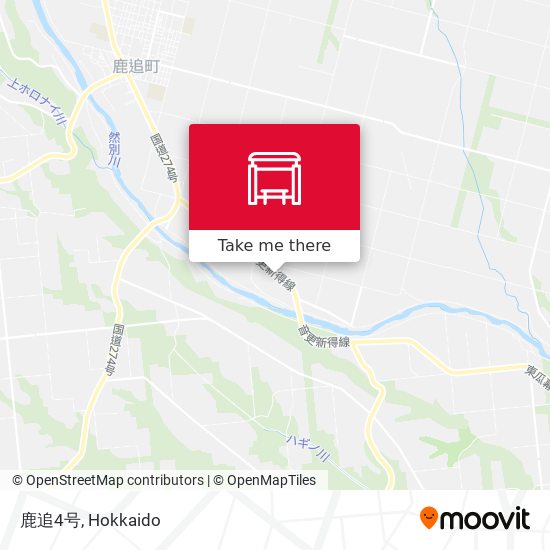 鹿追4号 map