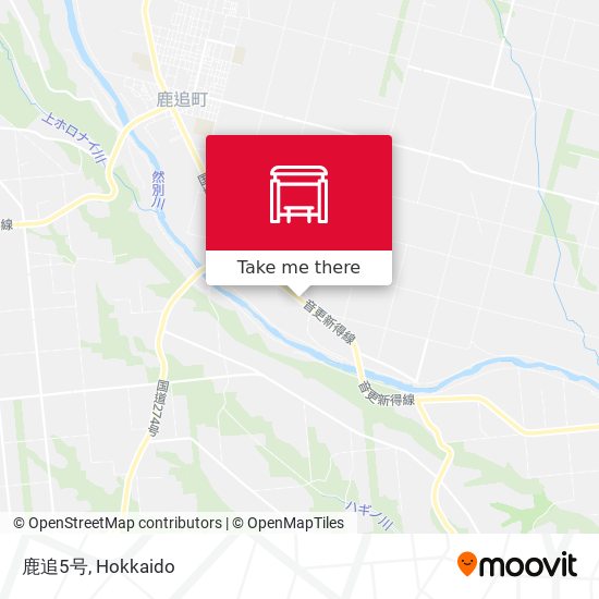 鹿追5号 map