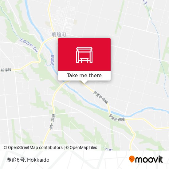 鹿追6号 map