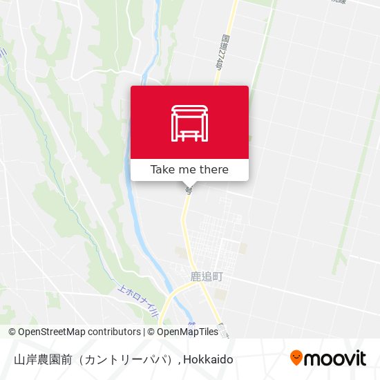 山岸農園前（カントリーパパ） map