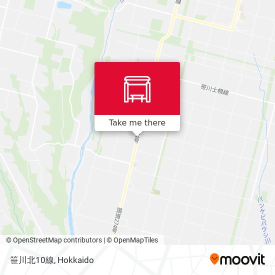 笹川北10線 map