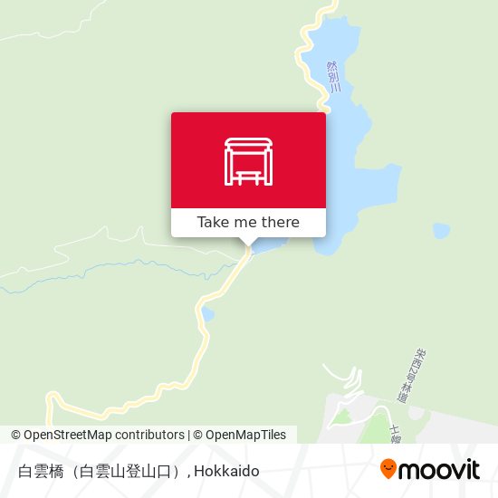 白雲橋（白雲山登山口） map