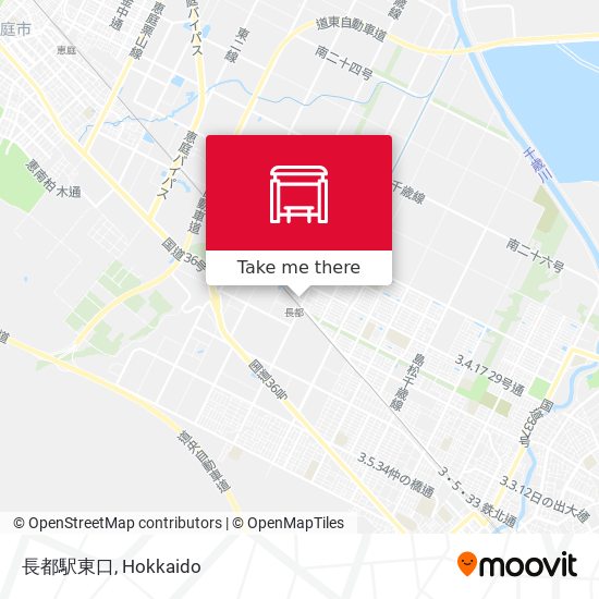 長都駅東口 map