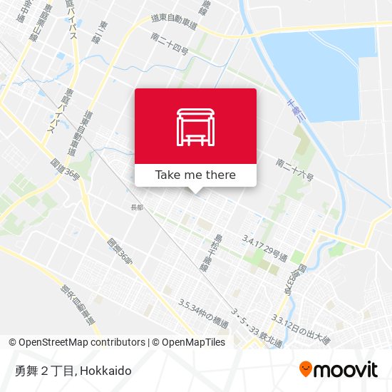 勇舞２丁目 map