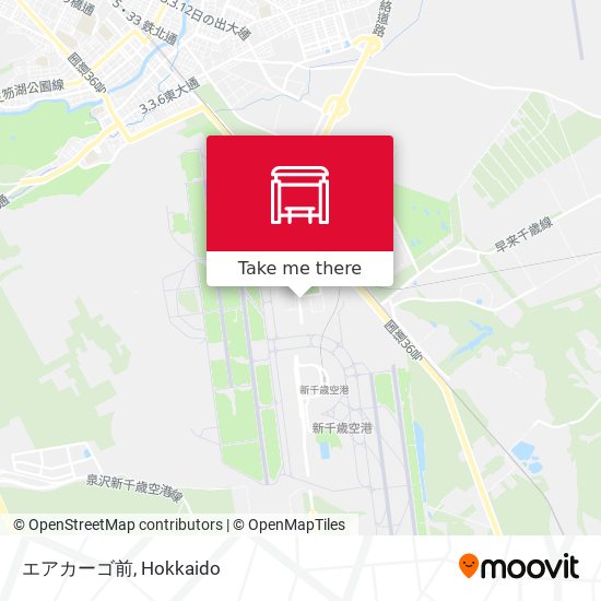 エアカーゴ前 map