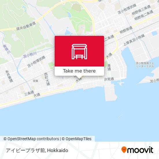 アイビープラザ前 map