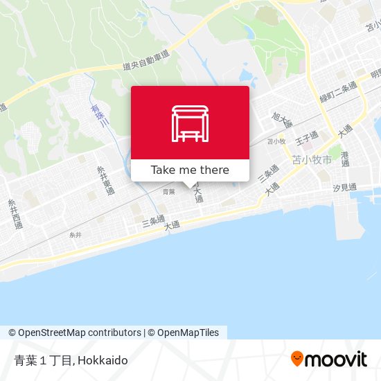 青葉１丁目 map