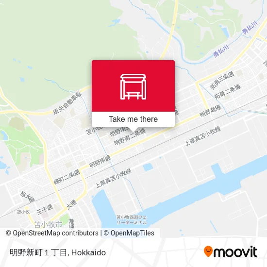 明野新町１丁目 map