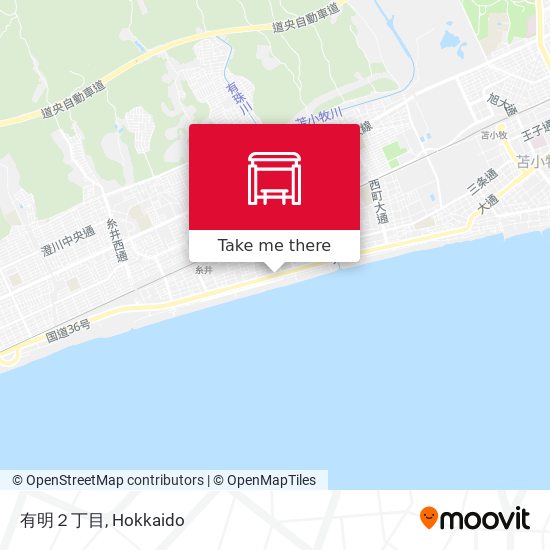 有明２丁目 map