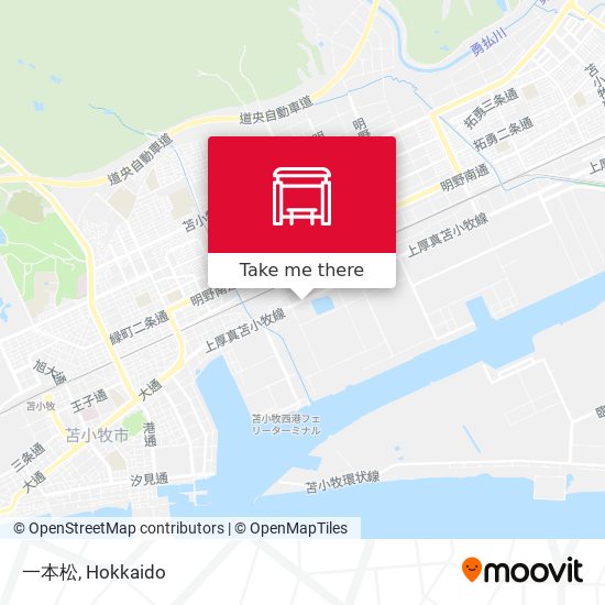 一本松 map
